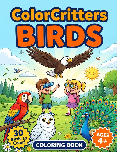 Cover of ColorCritters: Birds