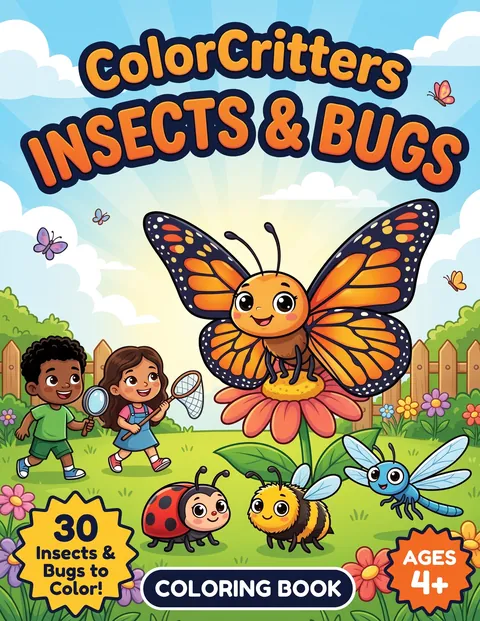 Cover of ColorCritters: Insects & Bugs