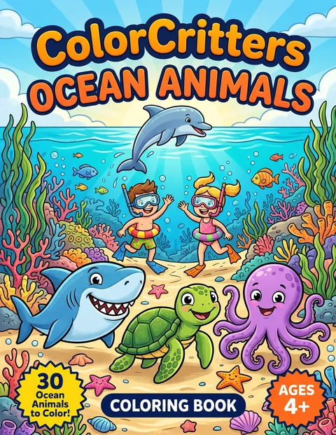 Cover of ColorCritters: Ocean Animals