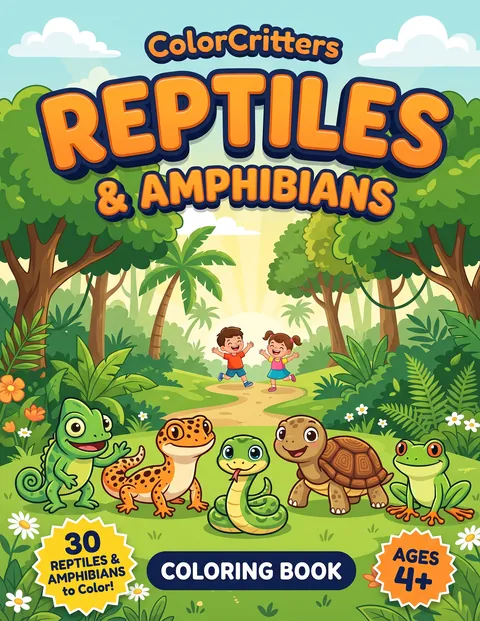Cover of ColorCritters: Reptiles & Amphibians