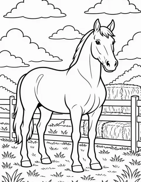 Clydesdale Horse, Farm Animals