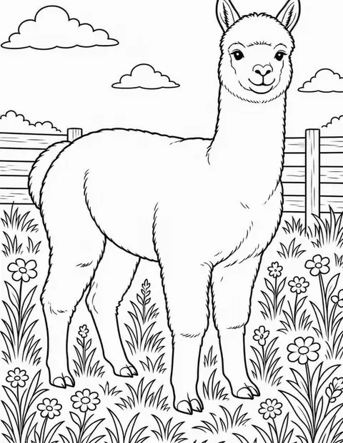 Alpaca, Farm Animals