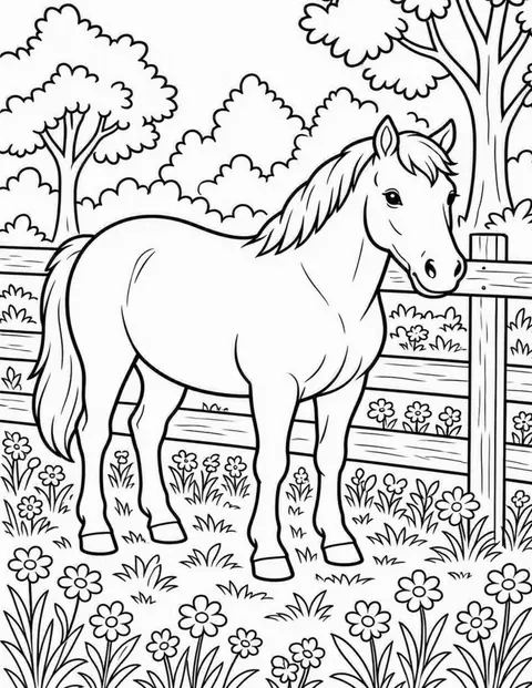 Shetland Pony, Farm Animals