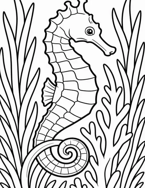 Seahorse, Ocean Animals