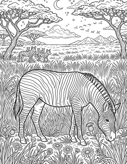 Plains Zebra, Safari & Jungle Animals