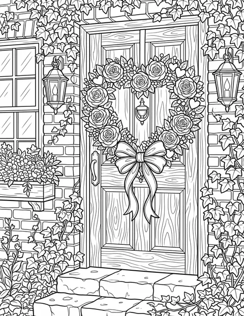 Heart Wreath, Seasons of Color: Valentine's Day